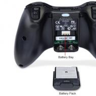 Connecting wireless and wired gamepads